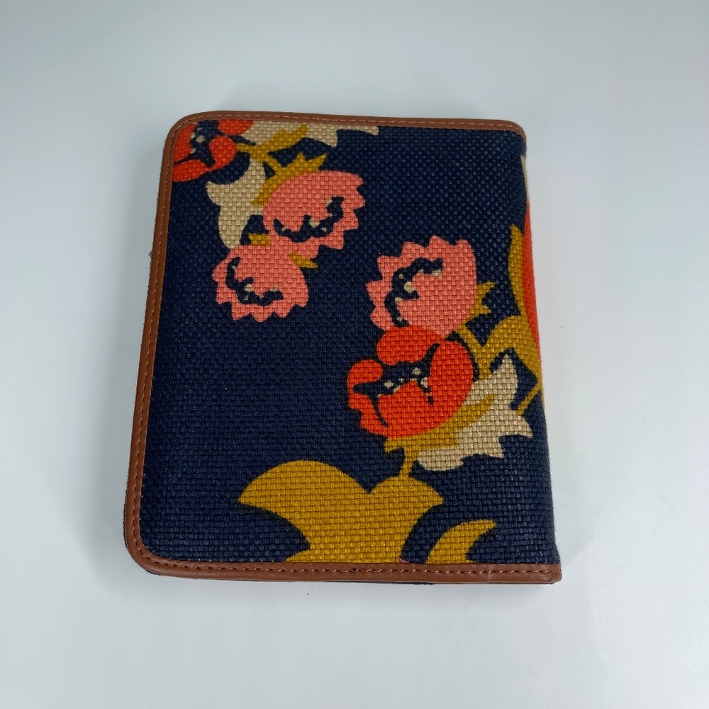 Spartina 449 Natural Linen Genuine Leather Journal - Mary Lavinia Pattern - Picture 7 of 8